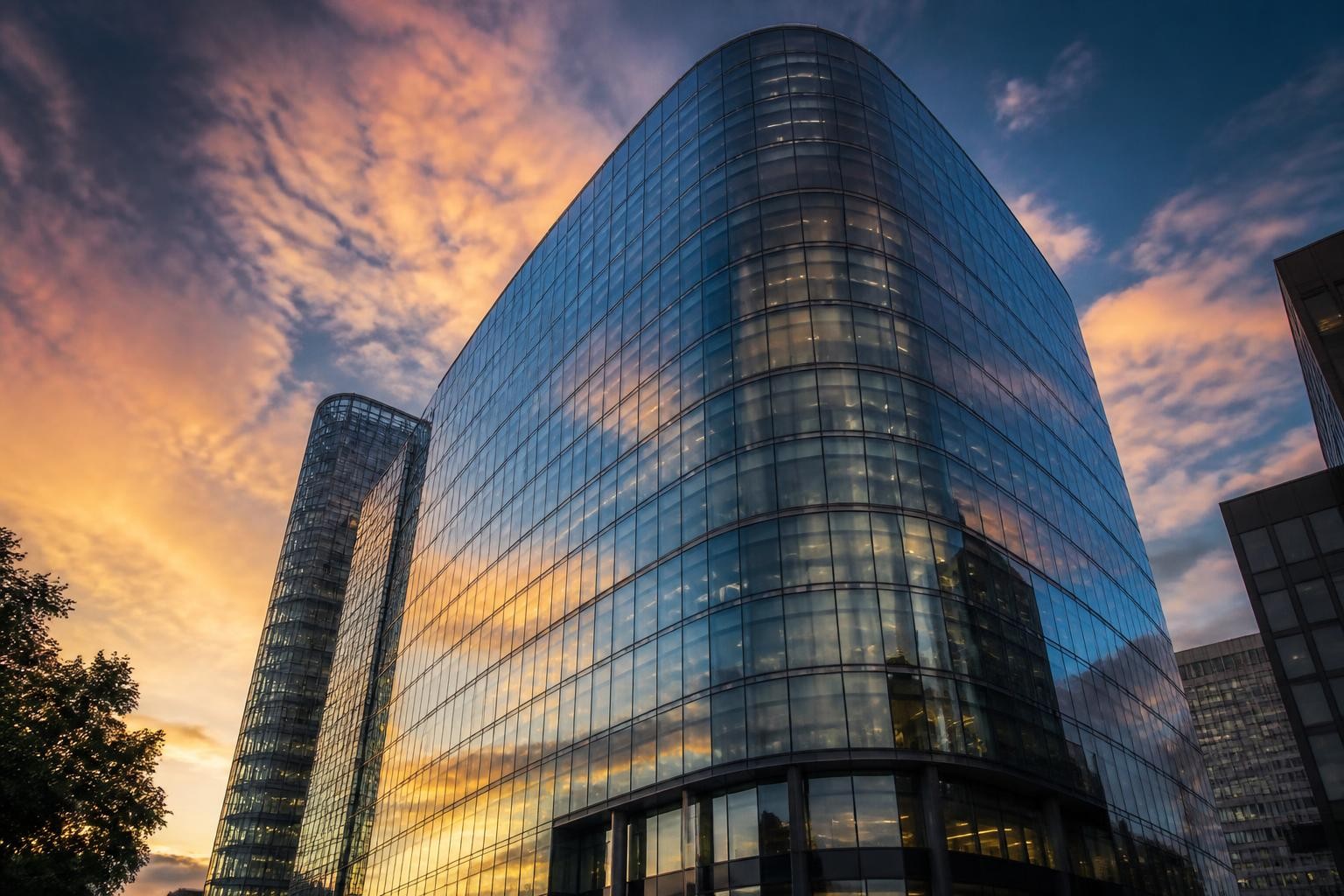 Tour de bureaux européenne, symbole de la coopération fiscale entre États membres